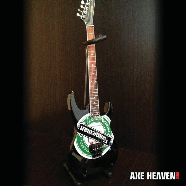  AXE HEAVEN Stranger Things Eddie's Guitar Mini Guitar Model :  Home & Kitchen