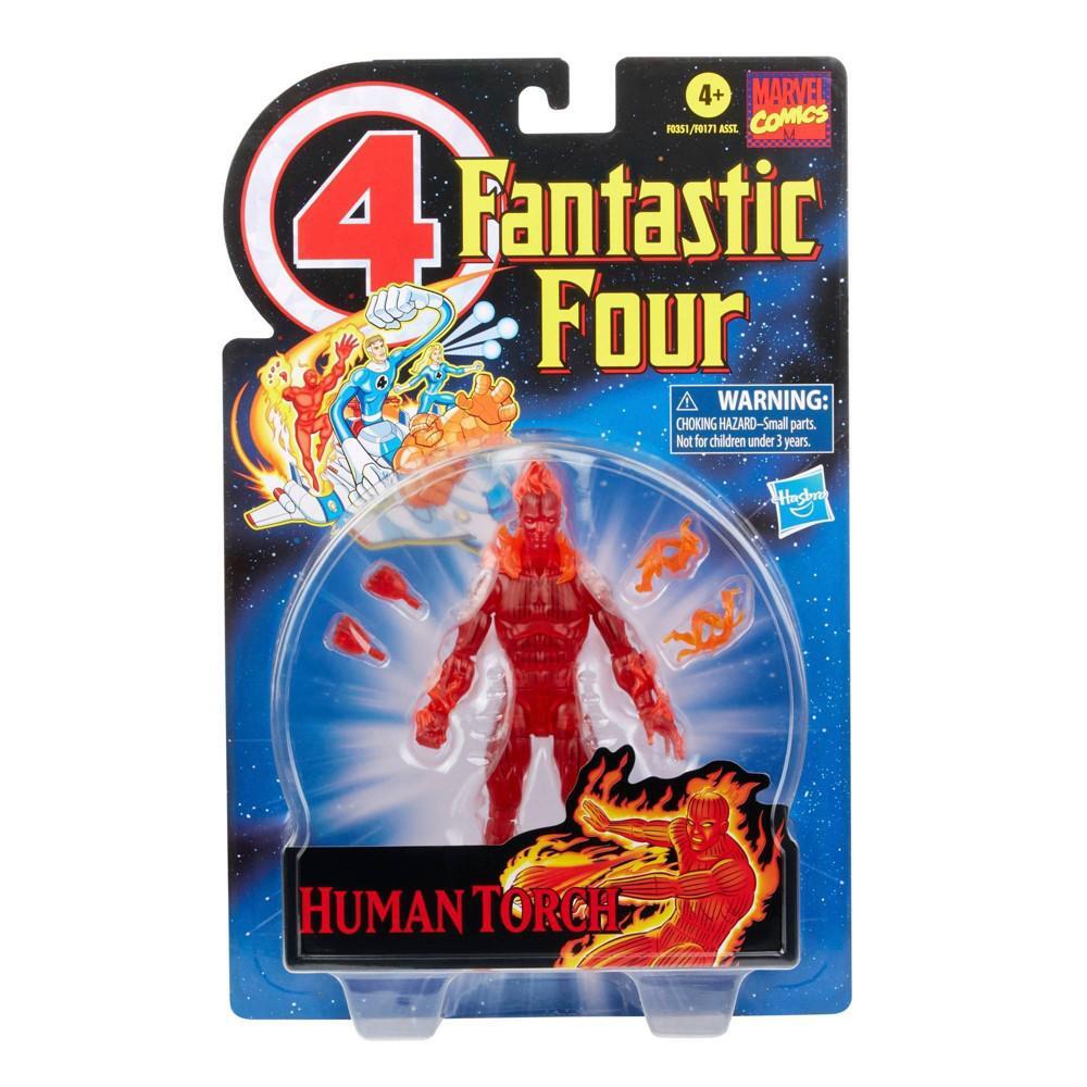 Hasbro Marvel Legends Series Retro Fantastic Four The Human Torch