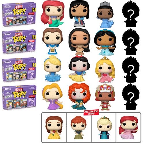 Disney Princesses Funko Pop! Bitty - 1 Random Pack